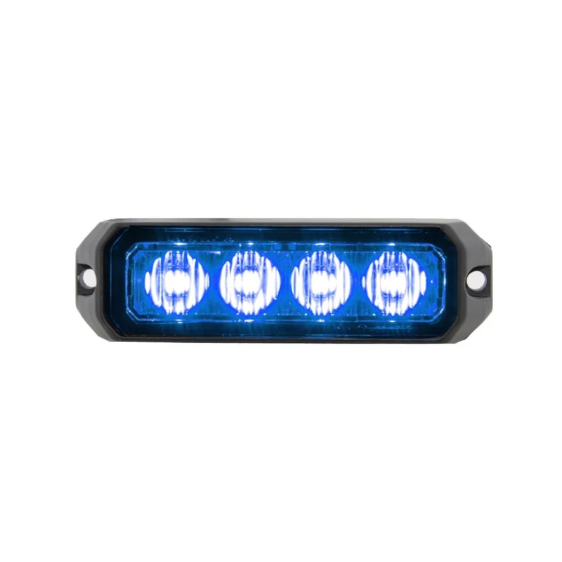 Feu stroboscopique bleu / 4 LED