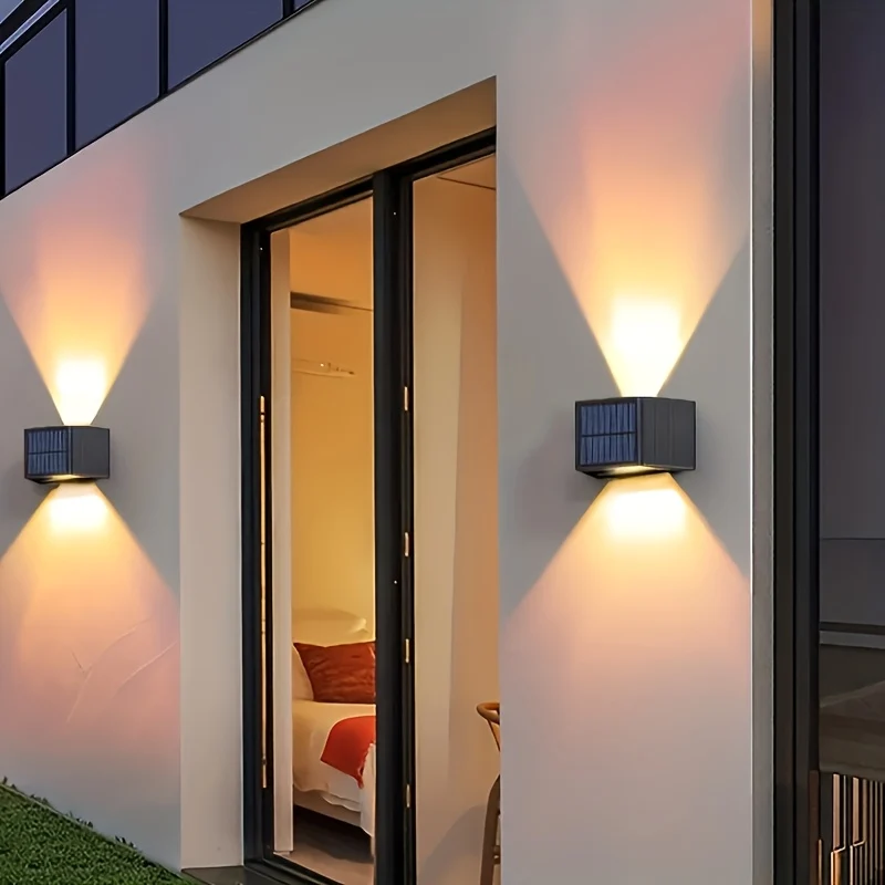 Lampe Murale Solaire LED Tungstène – Détecteur de Mouvement