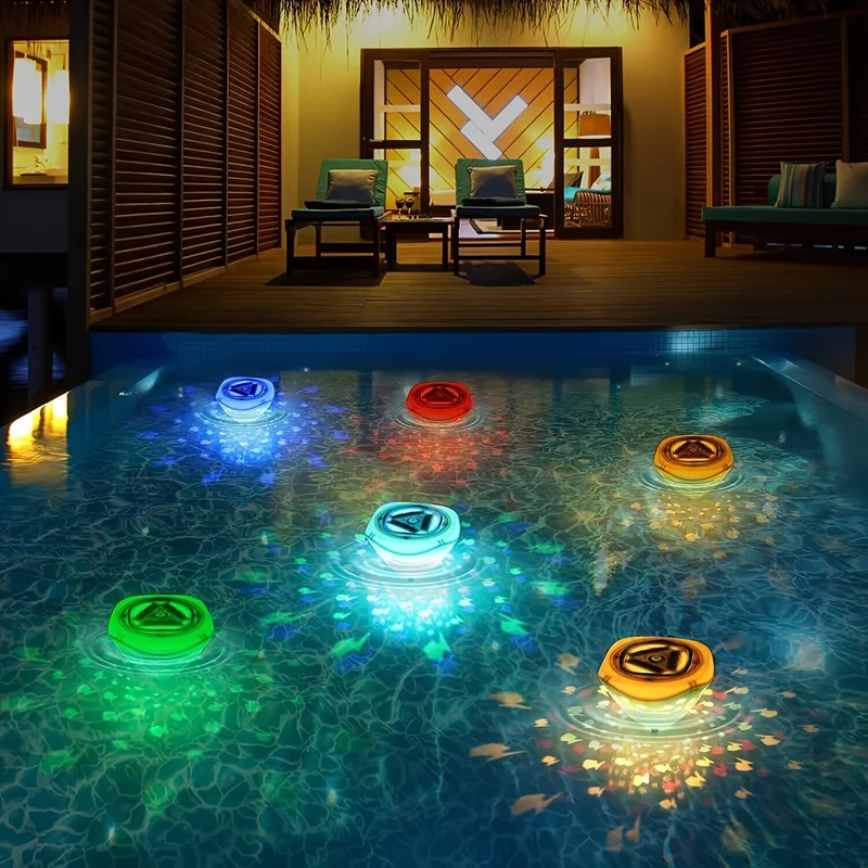 Lampe Piscine LED Flottante – Éclairage Sous-Marin IP67
