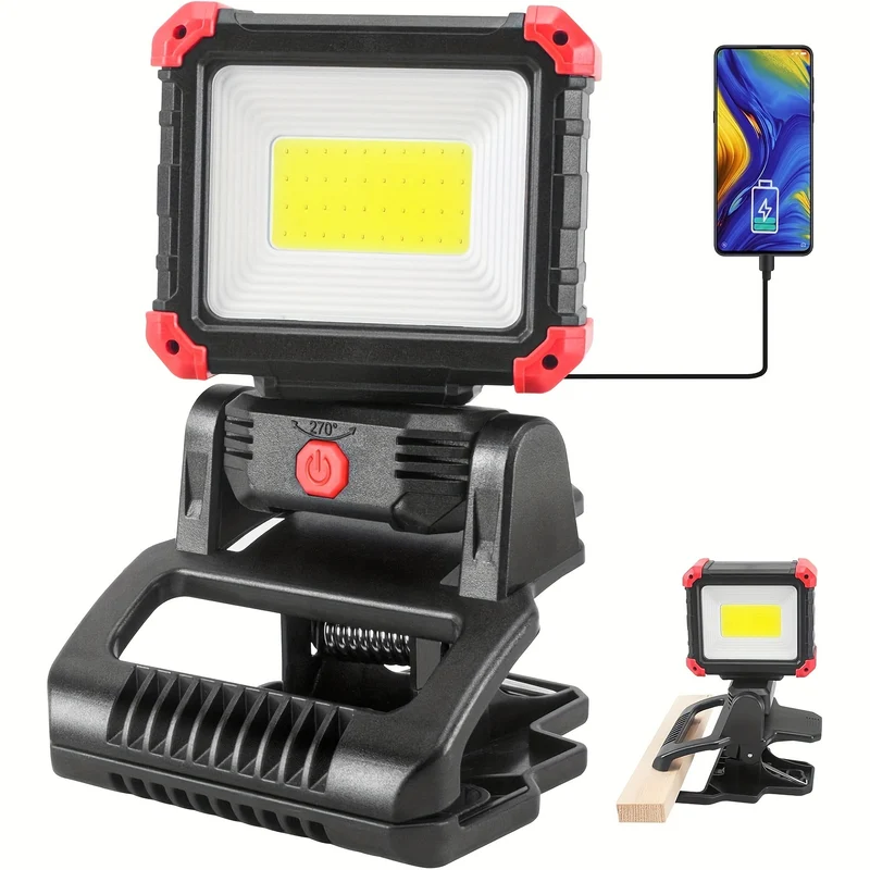 Lampe de Travail LED 1000 Lumens – Magnétique pour Chantier
