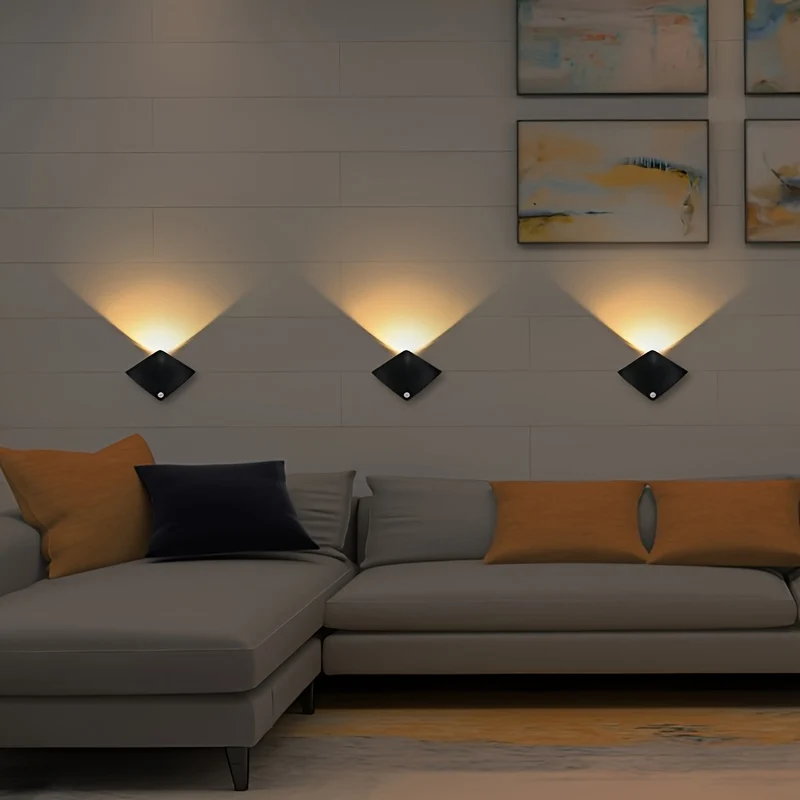 Lampe Murale LED Détecteur de Mouvement – Veilleuse Design