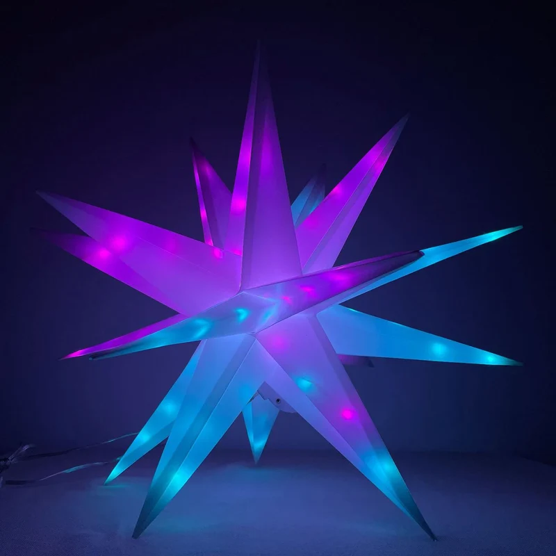 Lampe LED Étoile RGB – Bluetooth, Couleurs Magiques, Cadeau