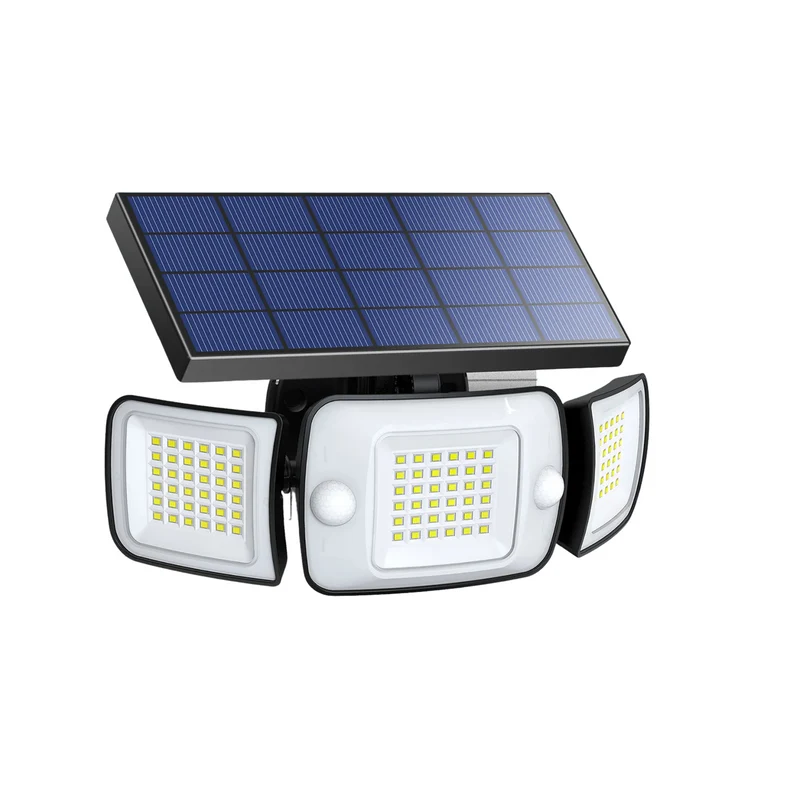 Projecteur solaire avec détecteur de mouvement professionnel IP65