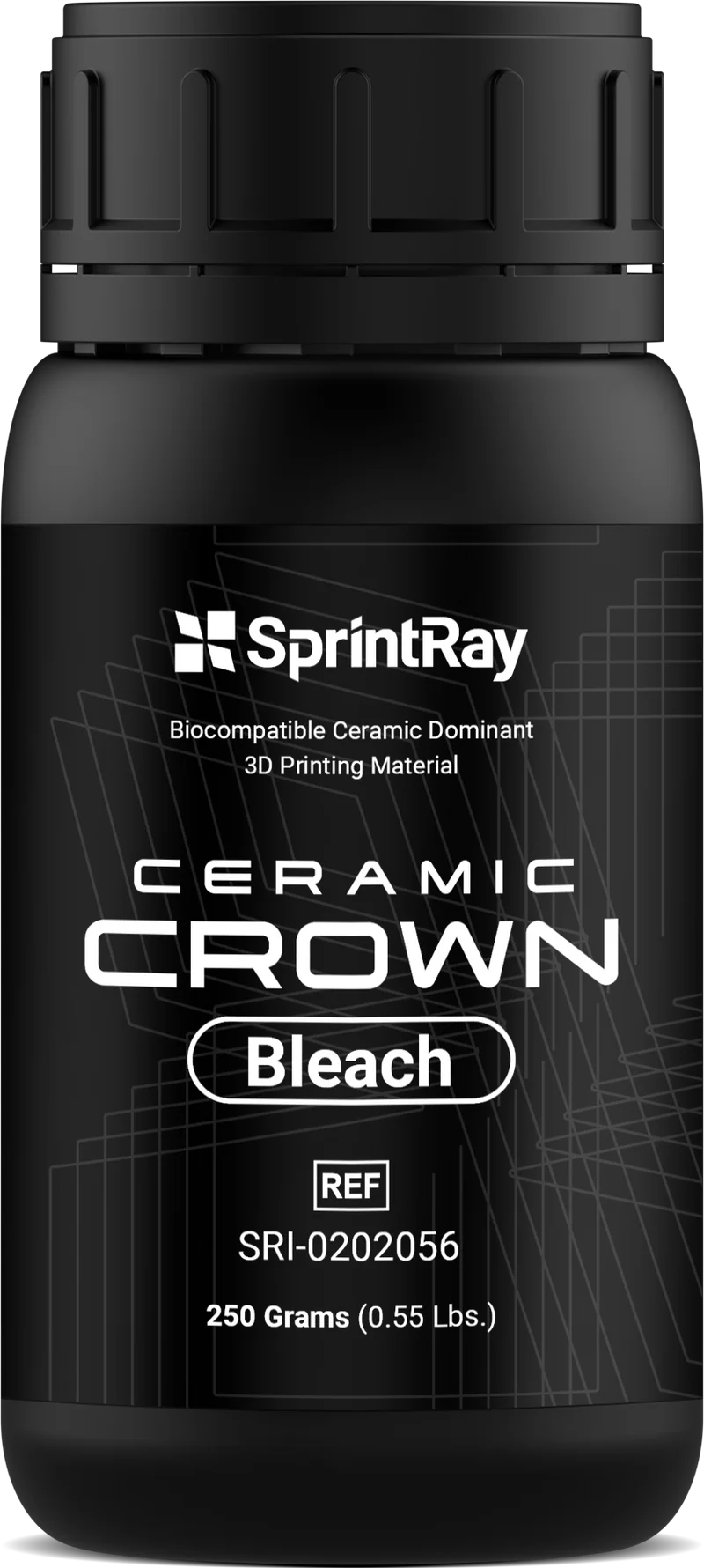 SprintRay Ceramic Crown – Résine Restauration Définitive 250g