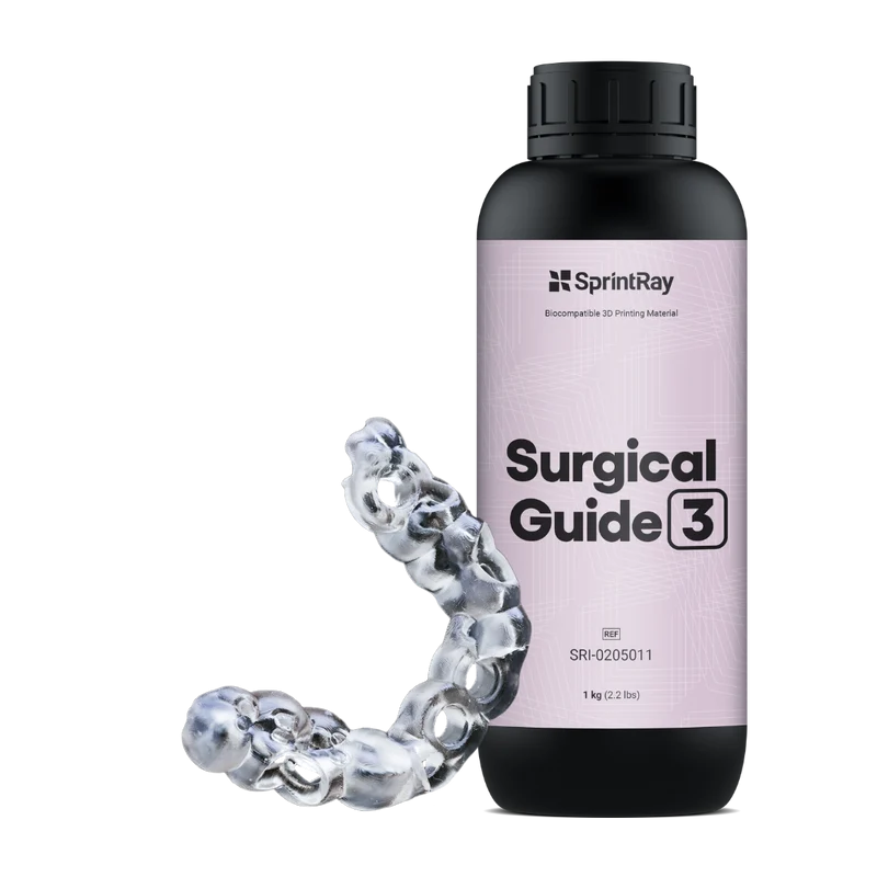 SprintRay Résine Guide Chirurgical – Surgical Guide 3, 1kg