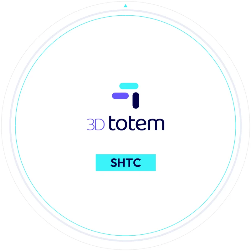 Disque zircone SHTC ⌀98mm - Épaisseur : 12 mm - 3D TOTEM