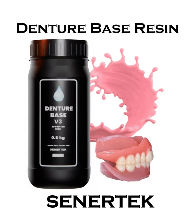 Résine base pour prothèses amovibles - SENERTEK Denture Base V3