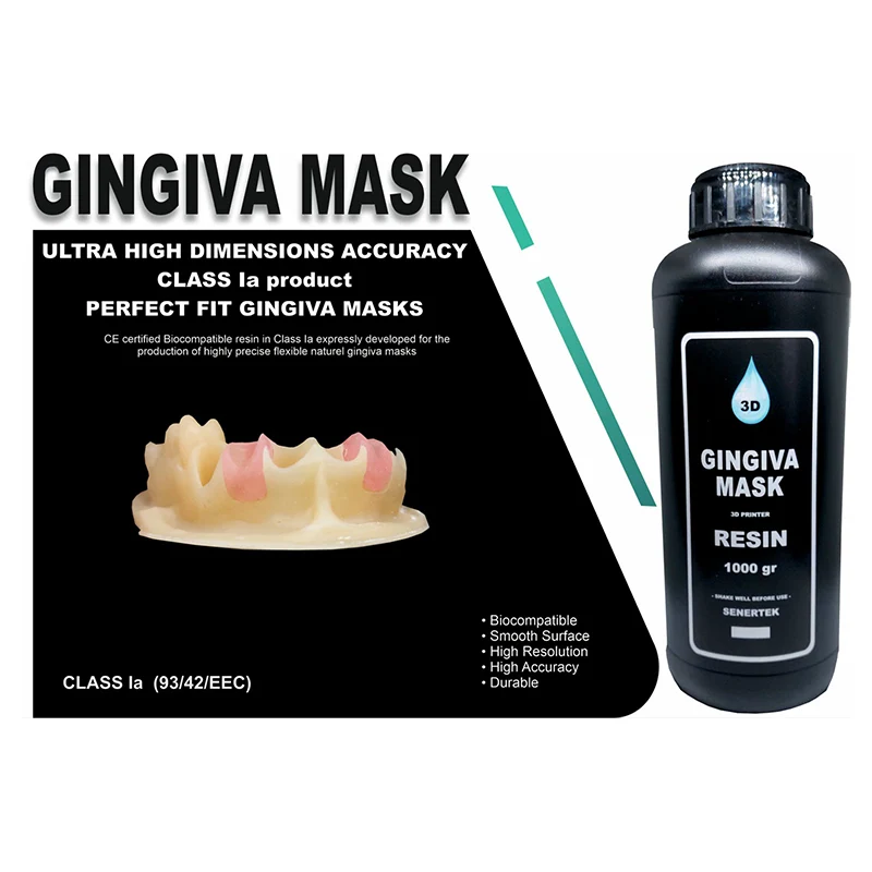 Résine pour fausse gencive - SENERTEK Gingiva Mask