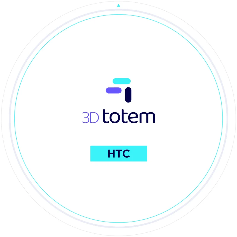 Disque zircone HTC ⌀98mm - Épaisseur : 18 mm - 3D TOTEM