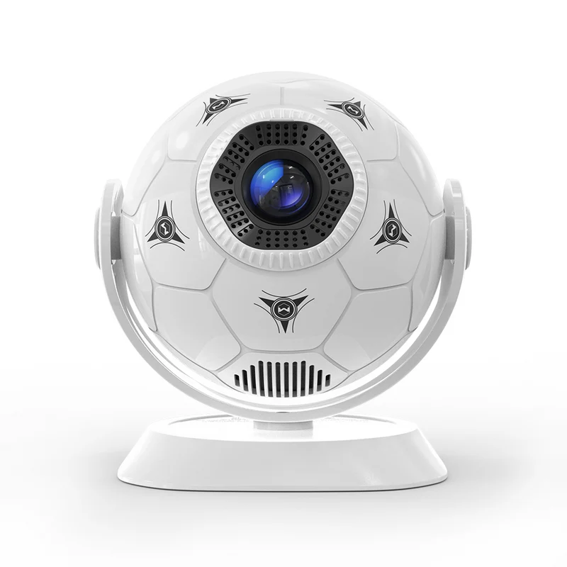 Magcubic HY300F Mini Portable Projector — Native 1080P Full HD, 300 ANSI Lumens, Football Design