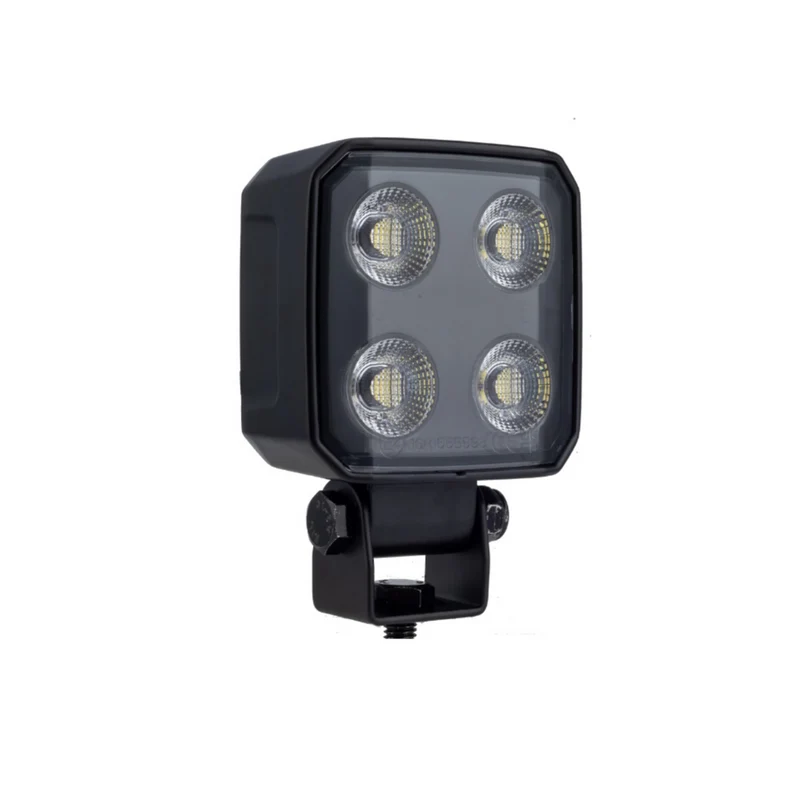 Lampe de travail à LED Dark Look avec bord incurvé / 30 W