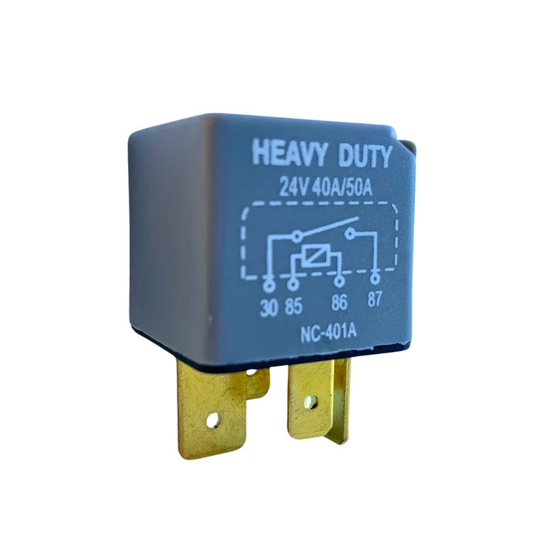 Relais clignotant renforcé 24 V 40-50 A / 4 broches