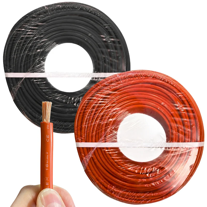 Câble de batterie / 16 mm² / bobine de 100 mètres