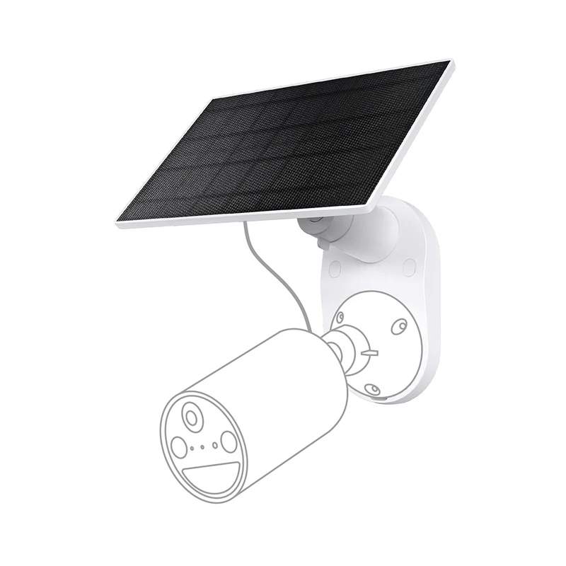 Panneau Solaire avec Support Caméra de Surveillance Tapo sur Batterie - Tapo A201