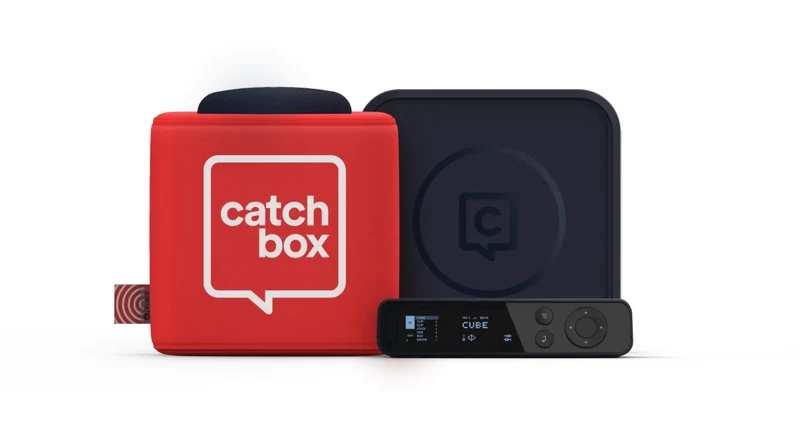 Catchbox Plus Hub2 : Pack de microphones sans fil configurable