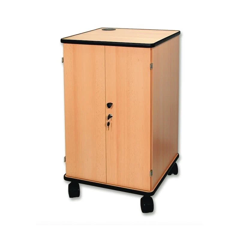 Baie de salle mobile 19″ VEGA - Portes bois