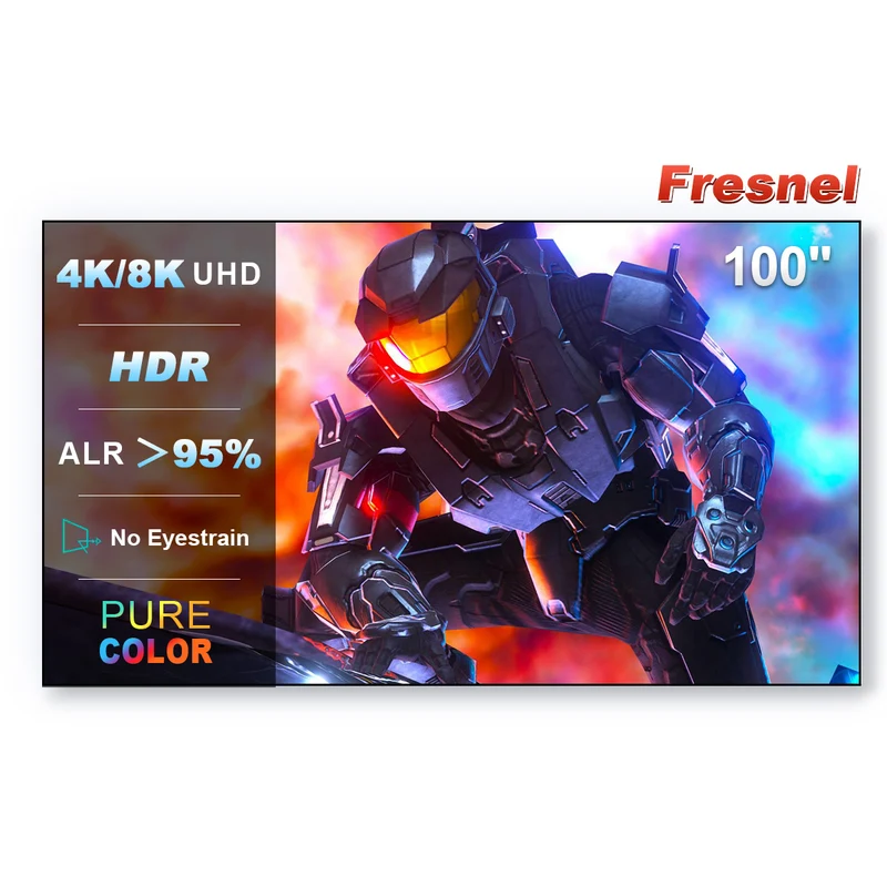100 Inch NothingProjector Fresnel Screen for Ultra Short Throw Projector