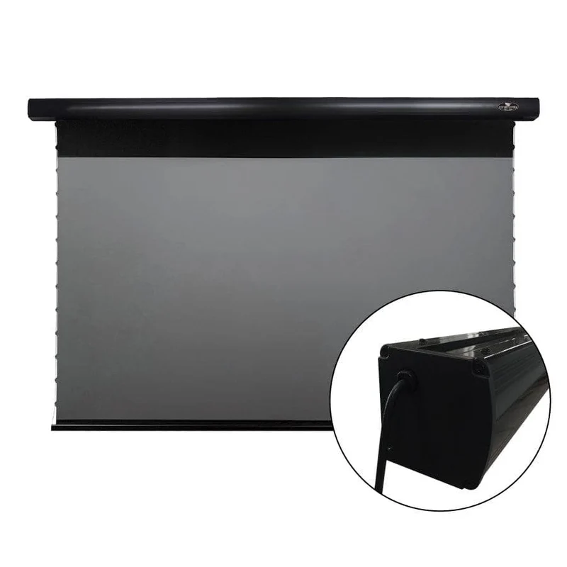 VIVIDSTORM PRO Slimline Motorized Tension Drop Down UST ALR Projector Screen
