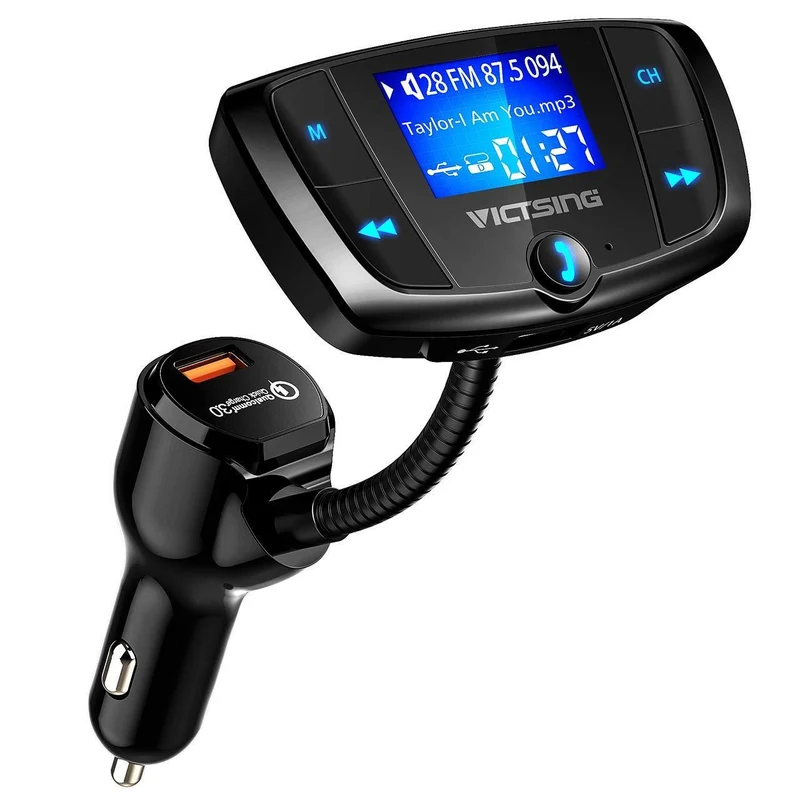 VicTsing QC3.0 Bluetooth FM Transmitter