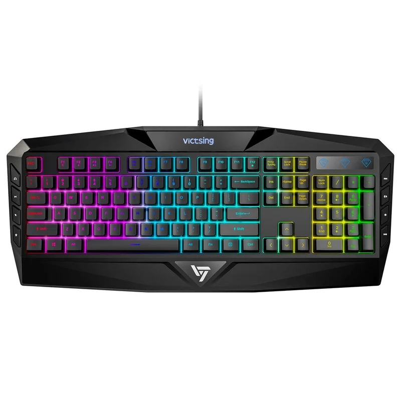 VicTsing Keyboard Rainbow Backlit