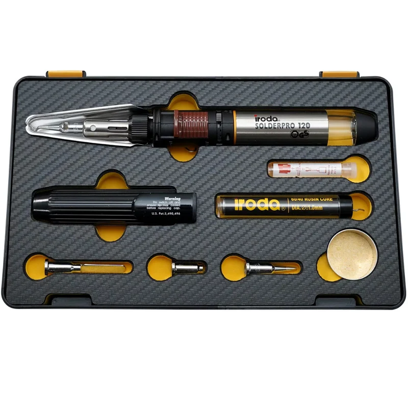 Kit de fer à souder à gaz SolderPro 120