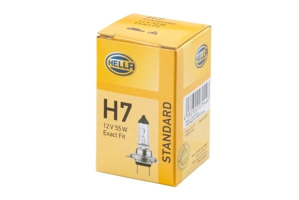 Ampoule de voiture Hella 12v H7