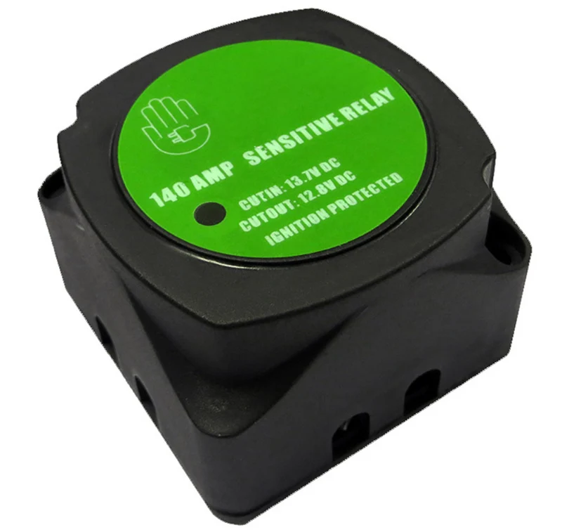 Relais sensible à la tension 12v 140A pour la charge de la batterie de loisirs