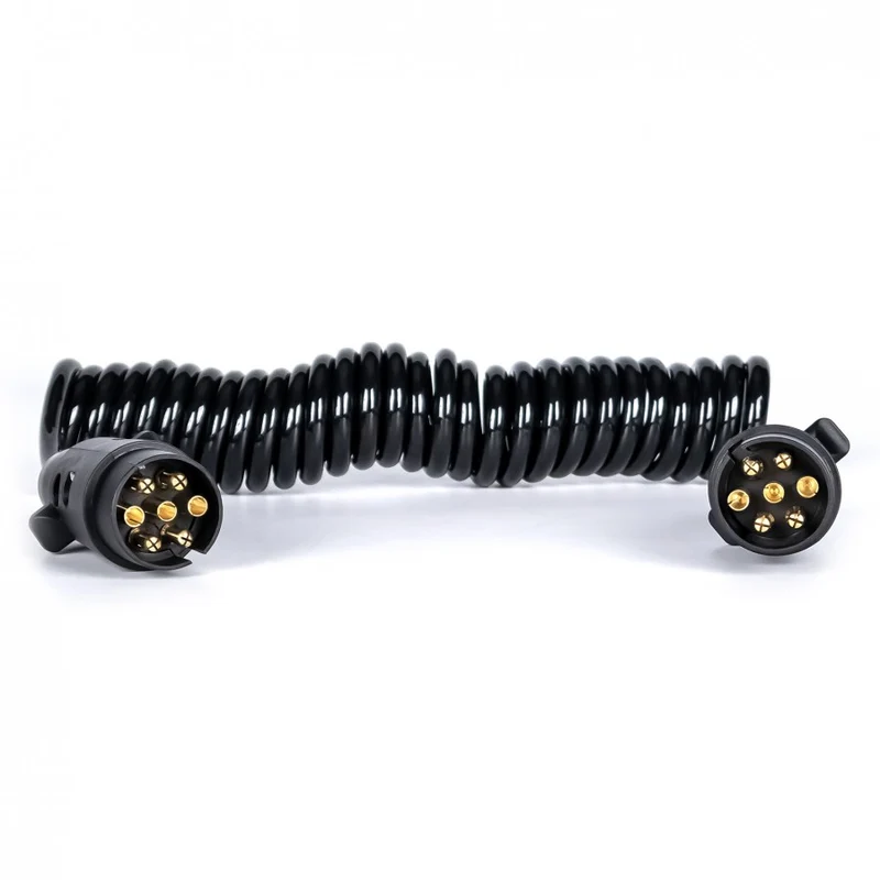 Bobine d'allumage Suzie 7 broches pour remorque de voiture avec fiches en plastique 12N