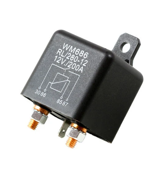 Relais à bornes robuste 12 V 200 A