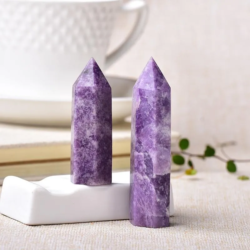 Lapidolite Crystal Point