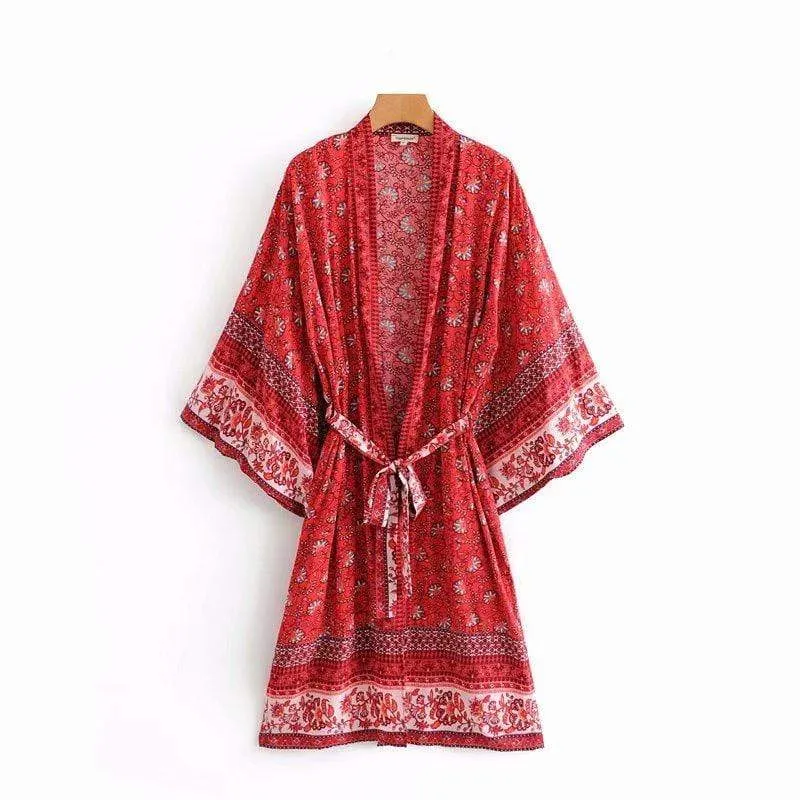 Gemma Floral Kimono