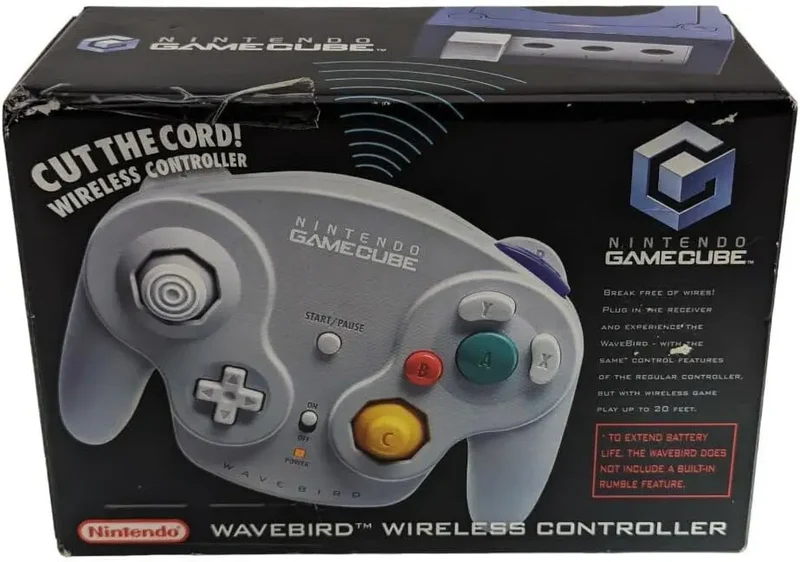 Manette Wavebird Nintendo GameCube (Sans fil)