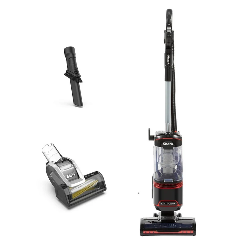 Shark® NV602UKT Classic Lift-Away™ Upright Vacuum Cleaner Pet Model Pedal Red