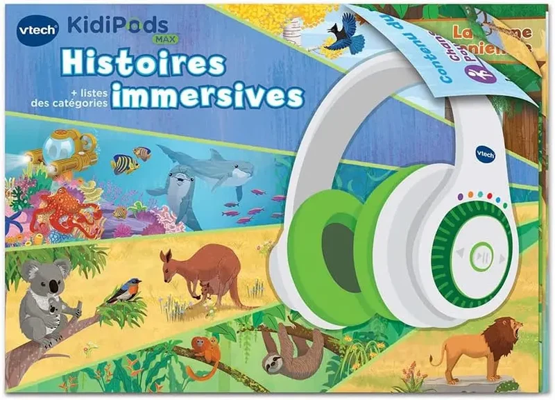 Mon Casque Interactif 7 en 1 Vtech Kidipods Max