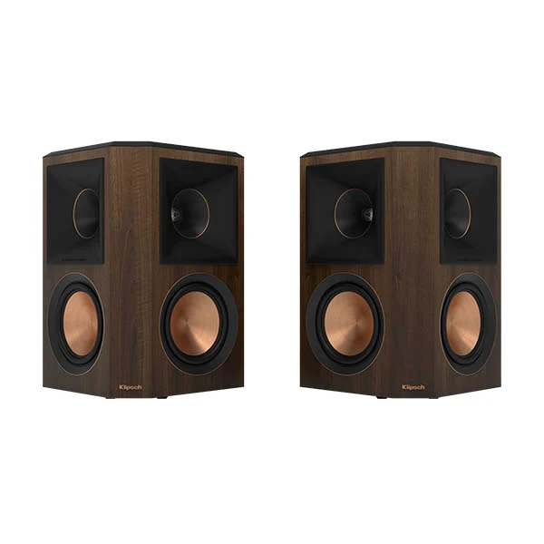 Klipsch RP-502S II Dipole Surround Speakers Walnut
