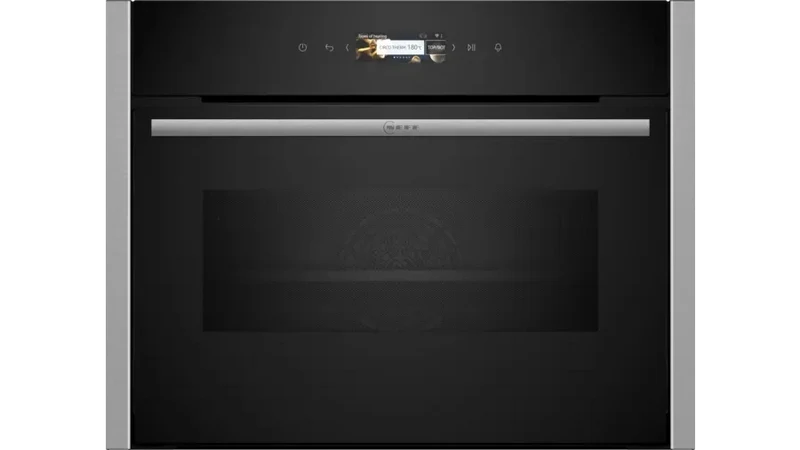 Neff C24MR21N0B N70 Built-In Compact Oven with Microwave Stainless Steel
