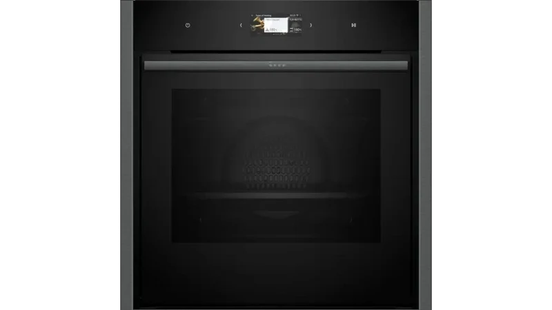 Neff B64CS71G0B N90 Slide and Hide Built-In Electric Single Oven Graphite