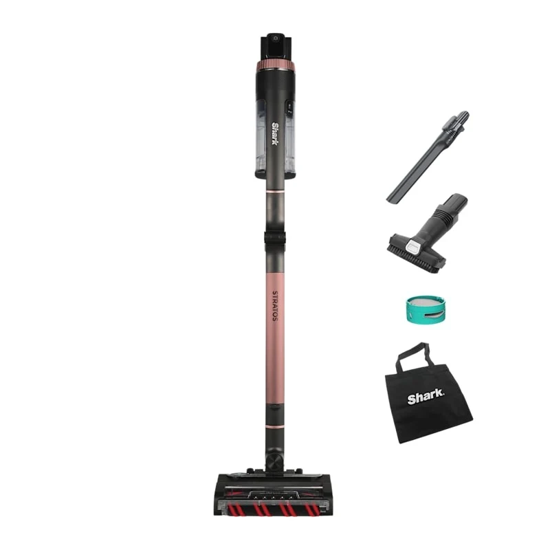 Shark IZ400UK Stratos Cordless Stick Vacuum Cleaner - Up To 60 Minutes Run Time - Gold