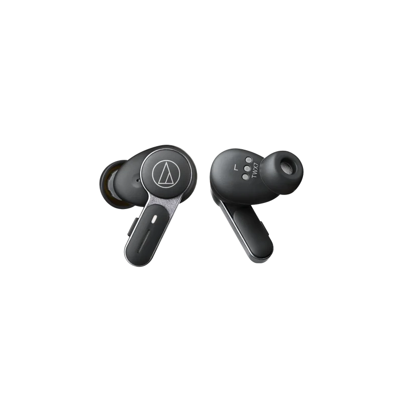 Audio Technica ATHTWX7 Wireless Earbuds Black