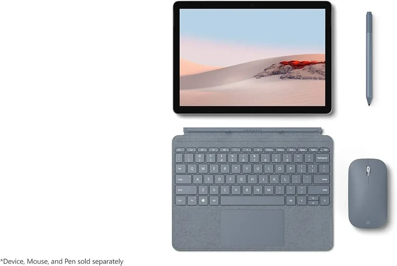 Microsoft Surface Go Signature Bleu glacier
