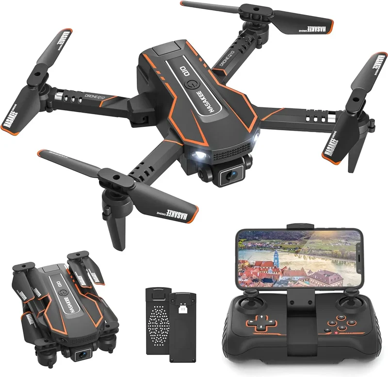Drone Pour Enfant Avec Caméra 720P HD Drone Quadricoptère FPV Wifi Télécommandé