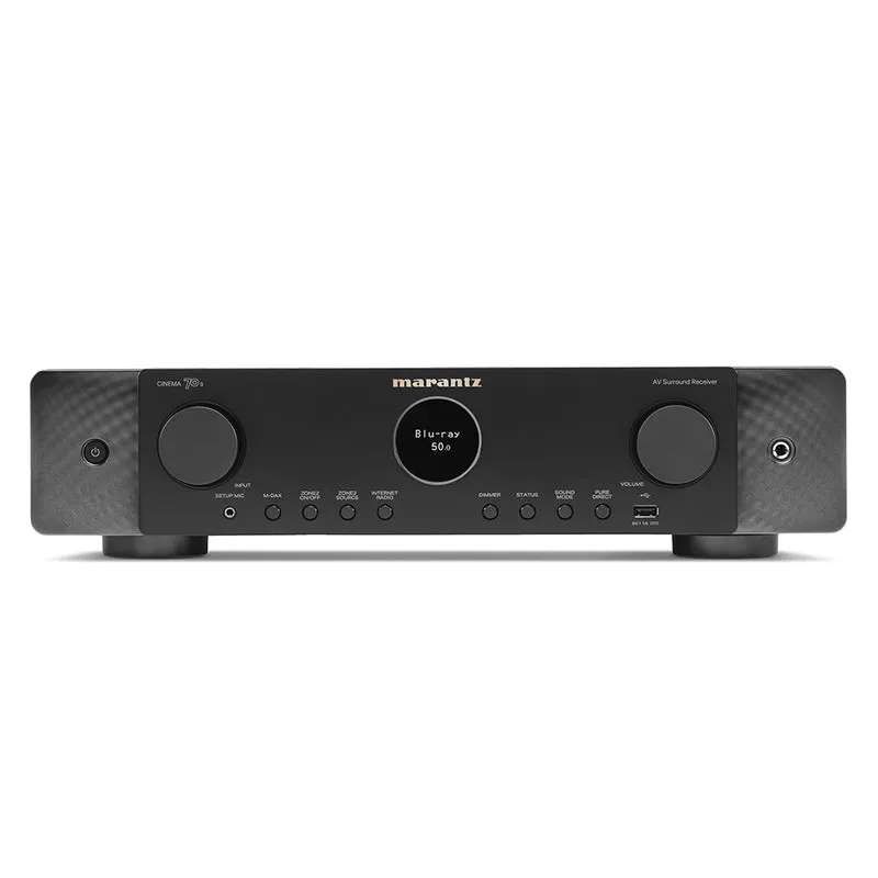 Marantz Cinema 70S Slimline 7.2 Channel AV Receiver HEOS Built-in 8K Dolby Atmos Black