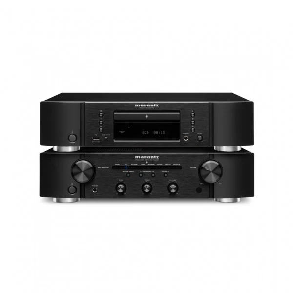 Marantz PM6007 Integrated Amp & CD6007 CD Player Hi-Fi Package Black