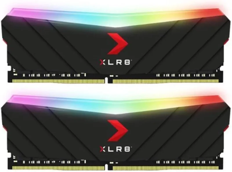 PNY 32GB (2x16GB) XLR8 Gaming EPIC-X RGB DDR4 3600MHz Desktop Memory - (MD32GK2D)