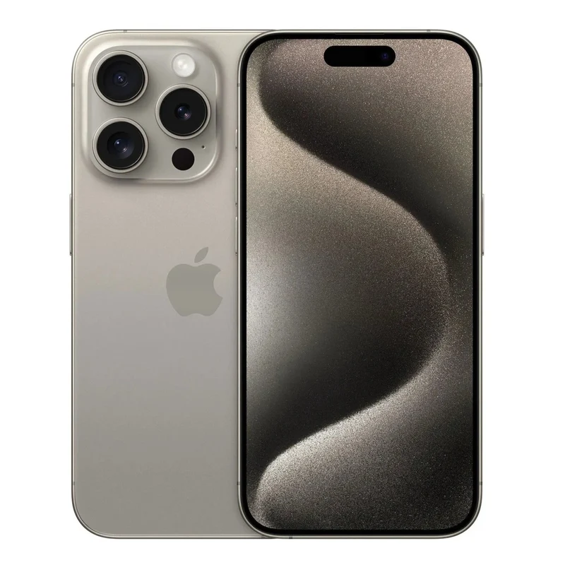 Apple iPhone 15 Pro (128 Go) - Titane Naturel MTUW3ZD/A