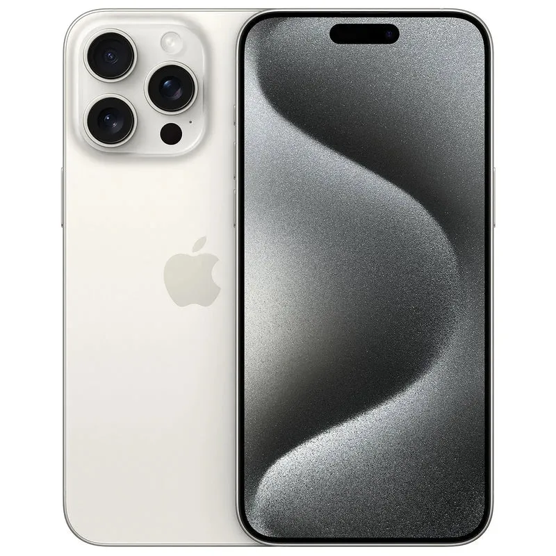 Apple iPhone 15 Pro 6,1" 5G Double SIM 128 Go BLANC Titanium