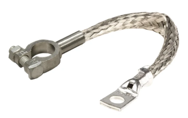 Anneau Tressé / Sangle de Terre Borne 600mm