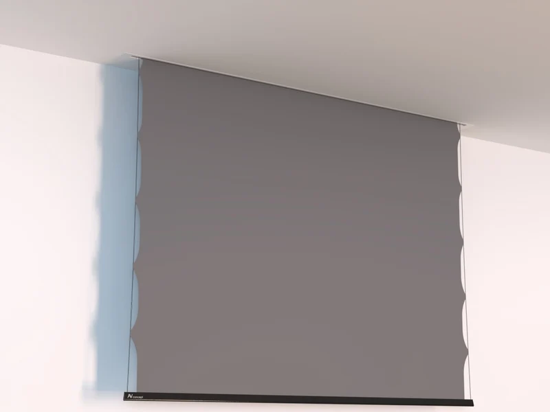 AV Concept Products CeilingScreen Tensioned X (BlackDrop 40cm) - Infinity+ (Sortie de toile à l'arrière)