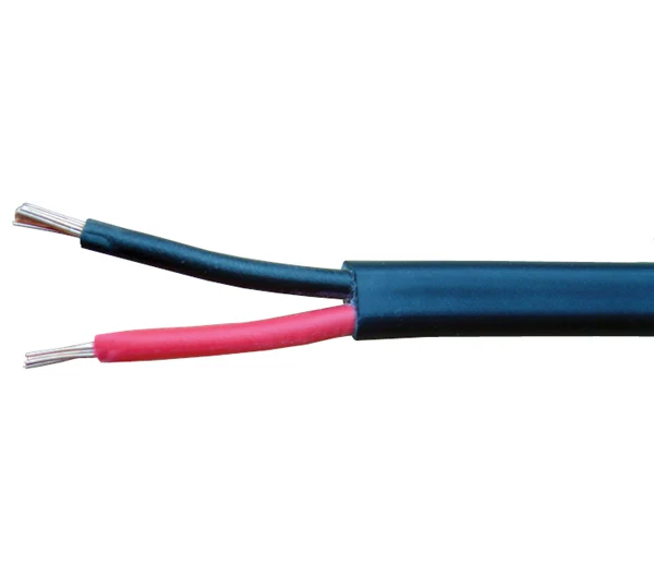Câble auto à double conducteur / 2 x 2 mm² à paroi mince plate