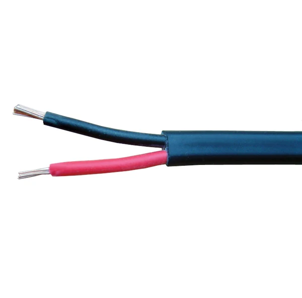 Câble auto à double conducteur / Câble plat à paroi mince 2 x 1 mm²